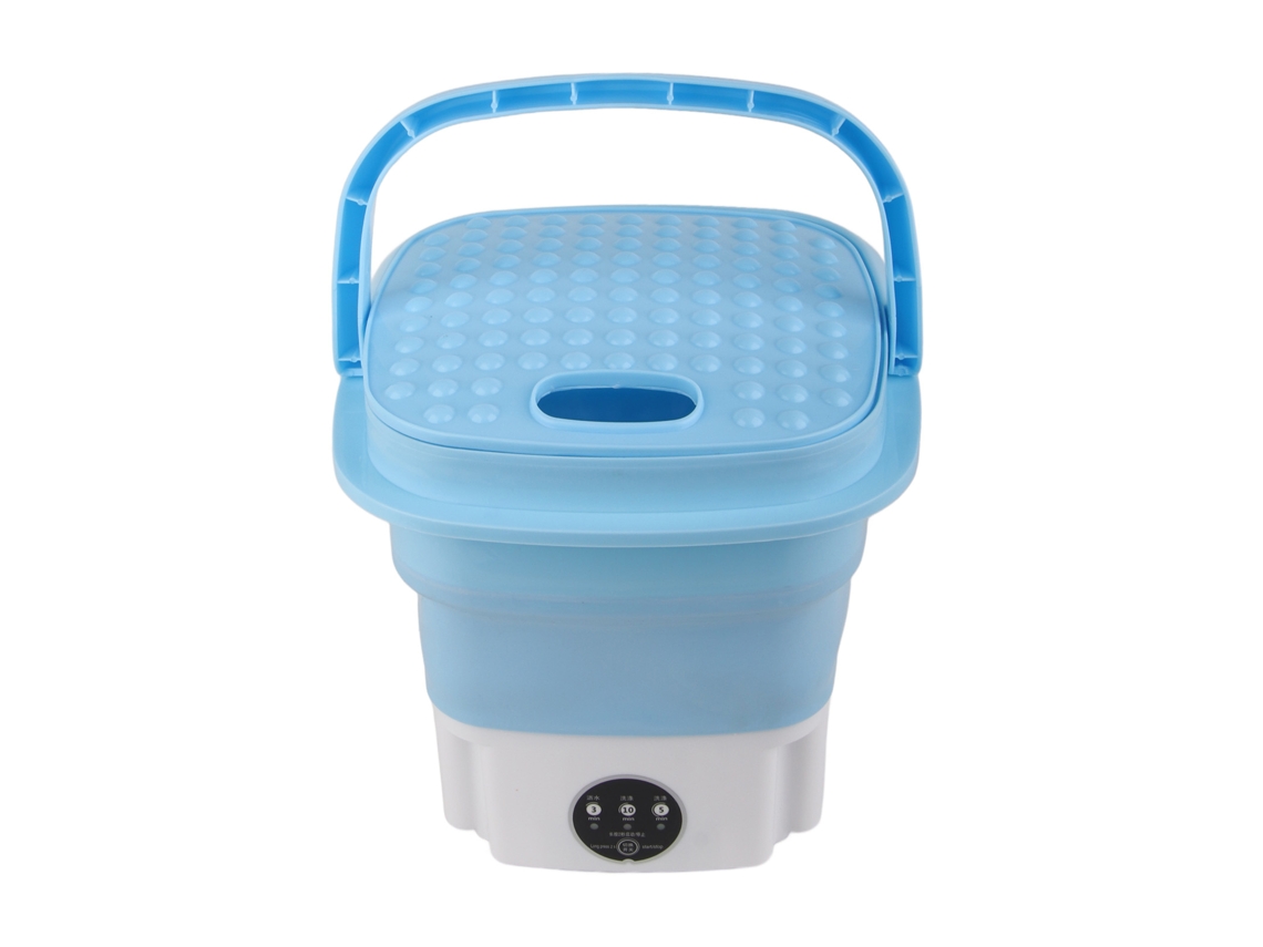 Máquina de Lavar Portátil Dobrável com 3 modos, limpeza profunda, para viagem ou bebê | S/MARCA