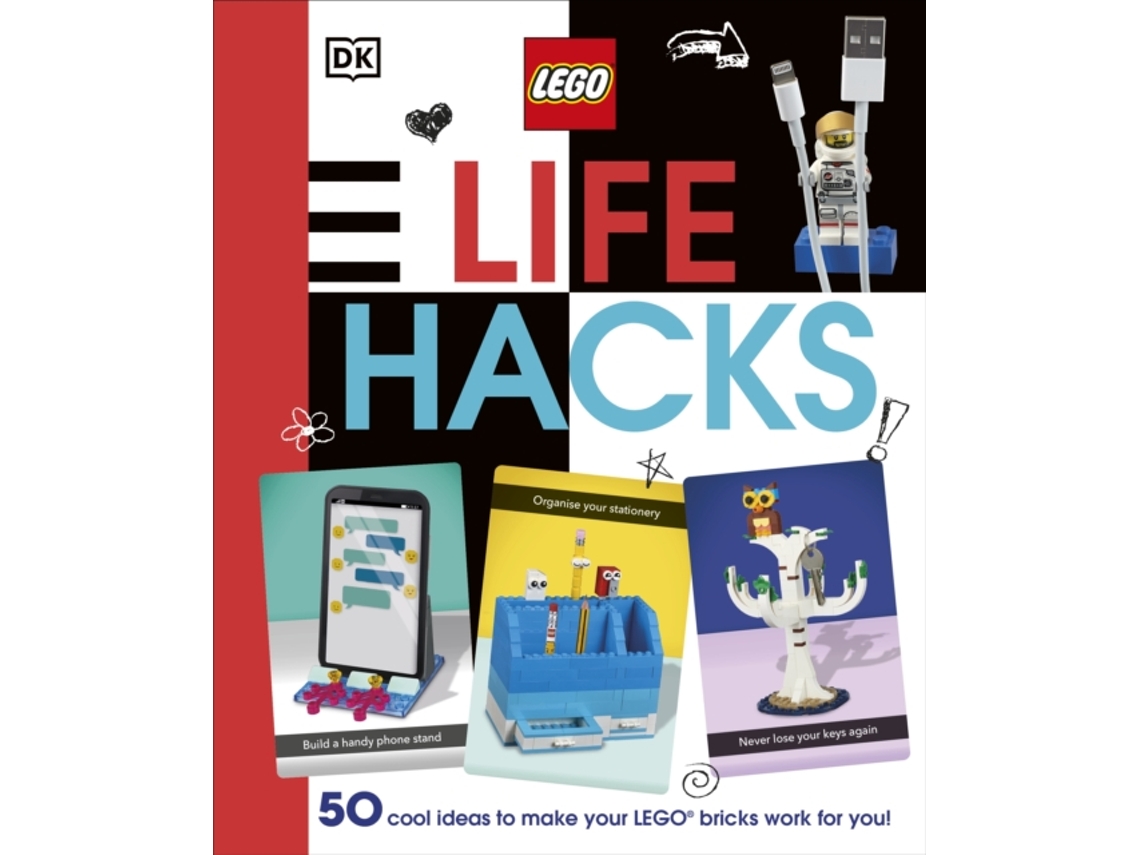 Livro Lego Life Hacks de Julia March (Inglês)