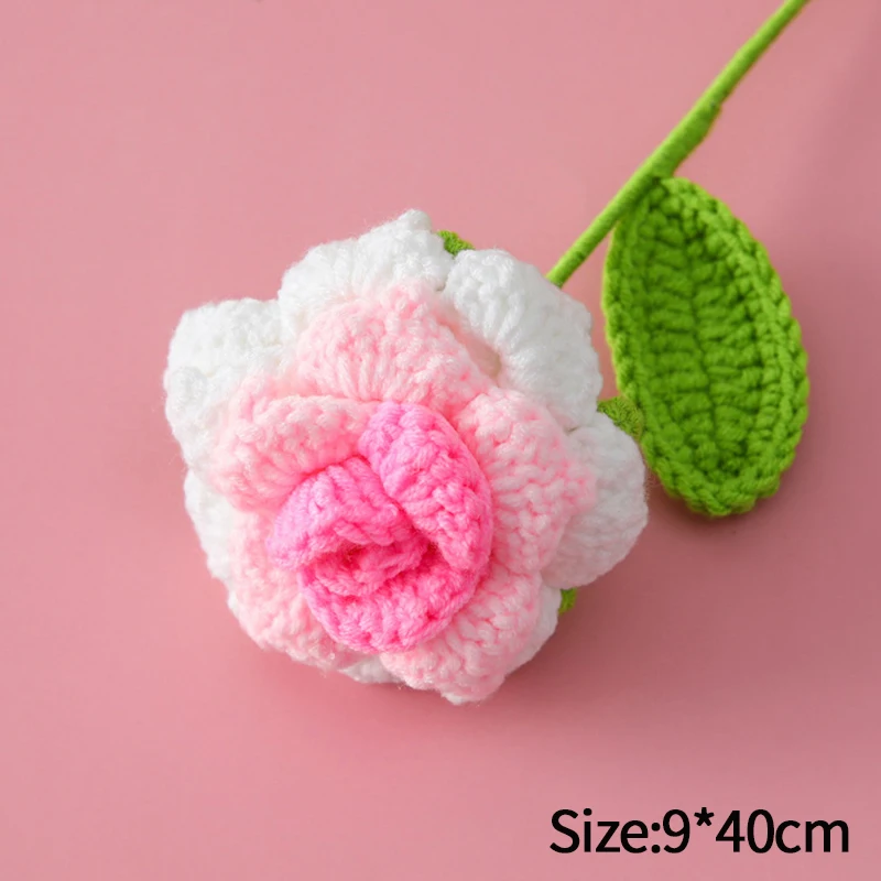 Flores De Crochê, Presente De Formatura Feito À Mão