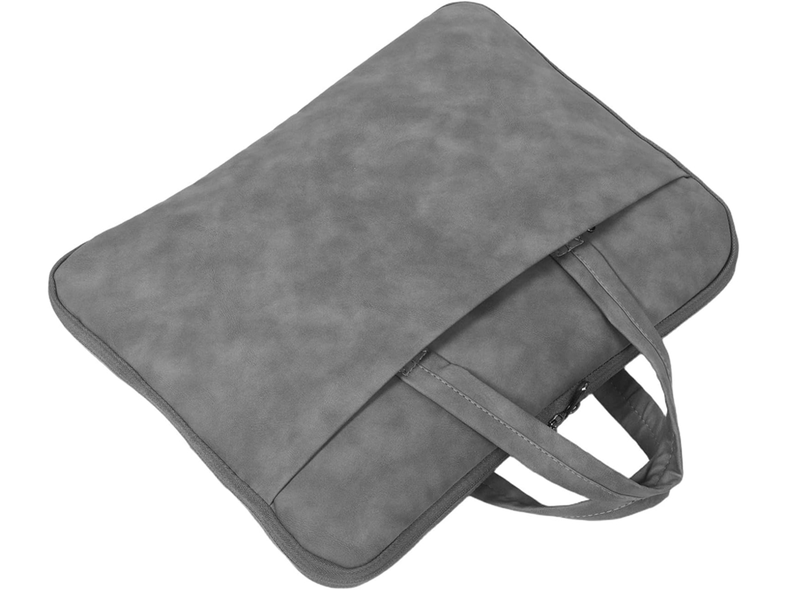 Bolsa Para Laptop De 16 Polegadas Em Pu, Compacta