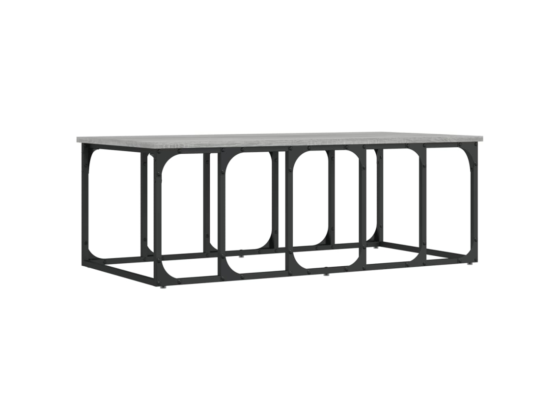 Coffee Table, Coffee Tables Vidaxl Cinzeto Madeira Processada (n/a)