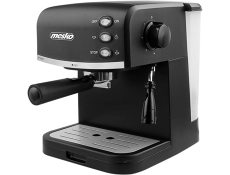 Máquina de Café Manual MESKO MS4409 (15 bar - Café Moído)