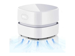 Aspiradora De Mesa Usb Recargable, 90 Minutos De Funcionamiento, Cable Rotatorio 360°, Ligeramente Portátil Para Hogar Y Auto