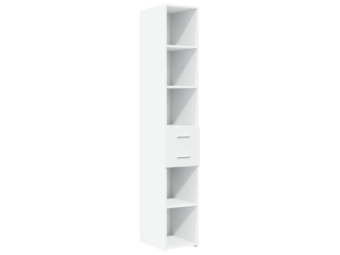 Armário Alto Derivados de Madeira Branco MAISON EXCLUSIVE 30x42,5x185 cm