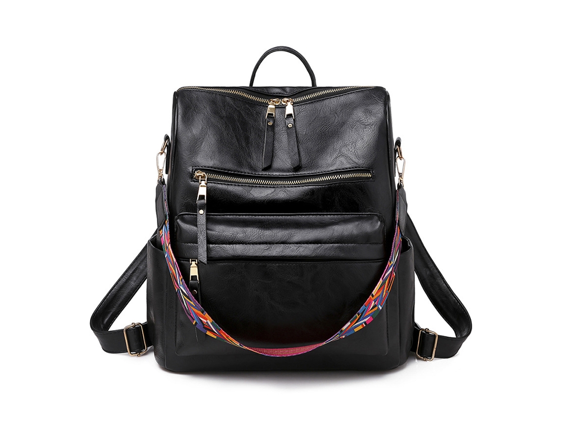 Mochila De Moda Feminina Bolsas Multifuncionais Com Alça Colorida Bolsa De Ombro E De Viagem