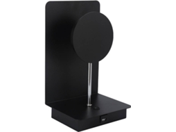 Candeeiro De Mesa Em Alumínio Sombong Preto