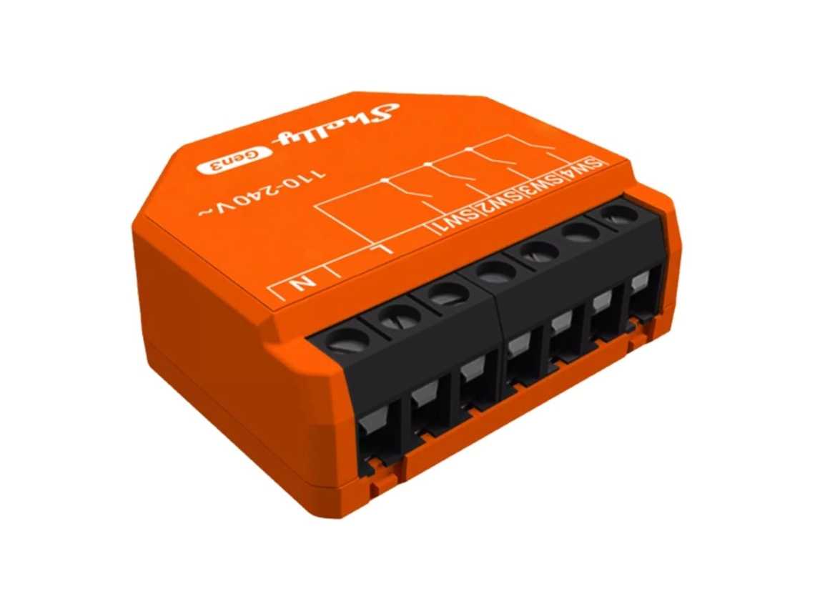 Controlador de Casa Inteligente SHELLY I4 Gen3 Wi fi Bluetooth
