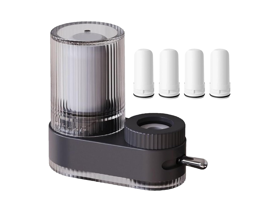 Purificador De Água Para Torneira Cozinha Com Filtro 4 Camadas