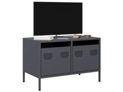 Vidaxl Móvel De Tv 68x39x43,5 Cm Aço Laminado A Frio Antracite