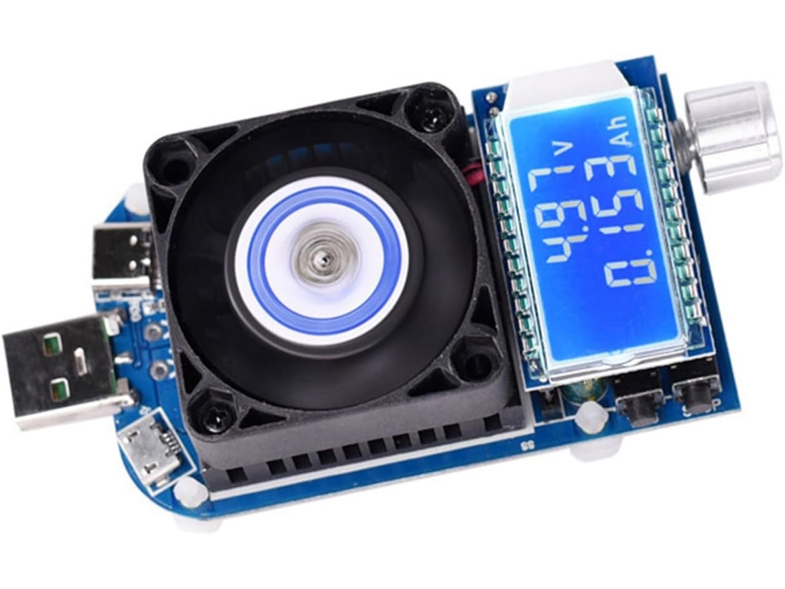 Testador Digital De Resistência De Carga Com Função Automática Qc2.0, 4 A