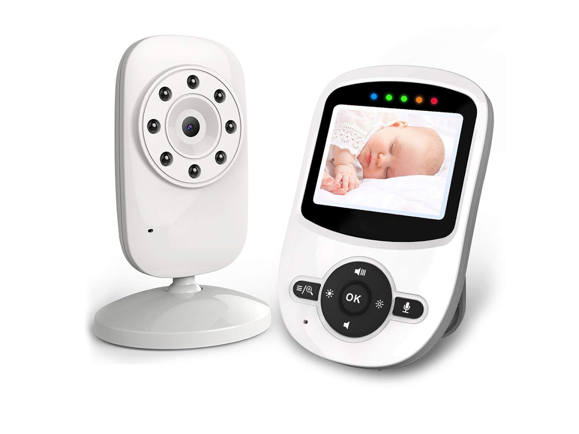 Monitor de Câmera Vídeo Digital Sem Fio para Seu Bebê Visão Noturna e Conversação Bidirecional UISAVE