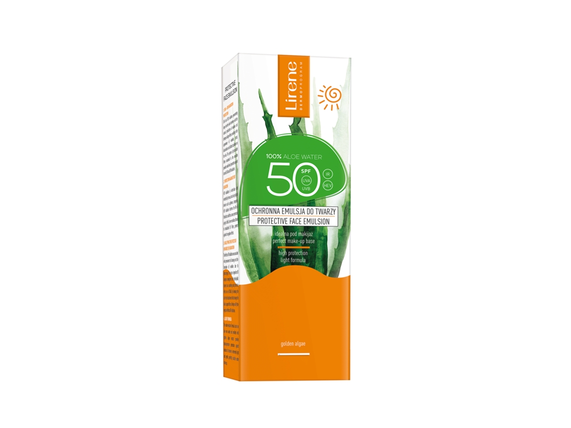 Creme Rosto Protetor Aloe Vera FPS 50 LIRENE