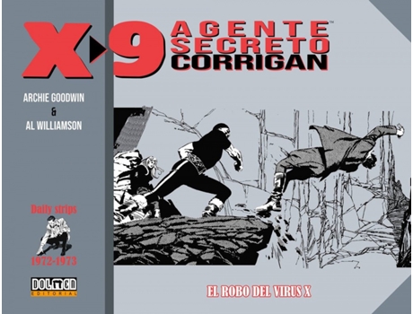 Livro Agente Secreto X-9 1972-1974 de Al Williamson (Espanhol)