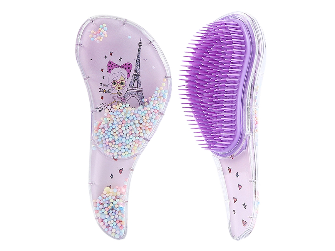 Escova de Cabelo Infantil Escova de Cabelo de Plástico Pente Macio de Massagem Escova de Cabelo JEDBESETZT