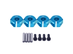 Adaptador De Cubo Sextavado Universal De 12 Mm Para Carro Hsp Sakura 1/10 Rc Vayotoy (6 Mm, Azul)