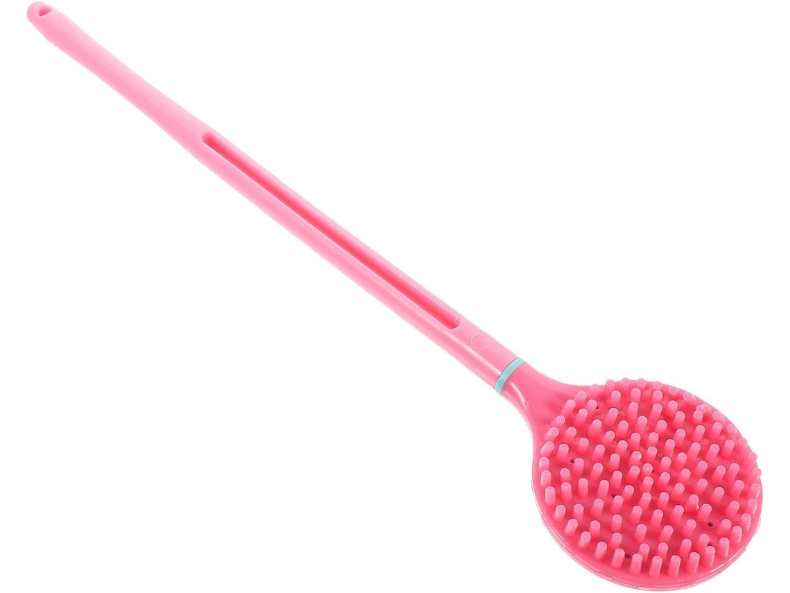 Lurelia Escova Para Costas De Cuidado Corporal, Cabo Longo, Com Argola E Massagem Suave, Cuidado Familiar Prático