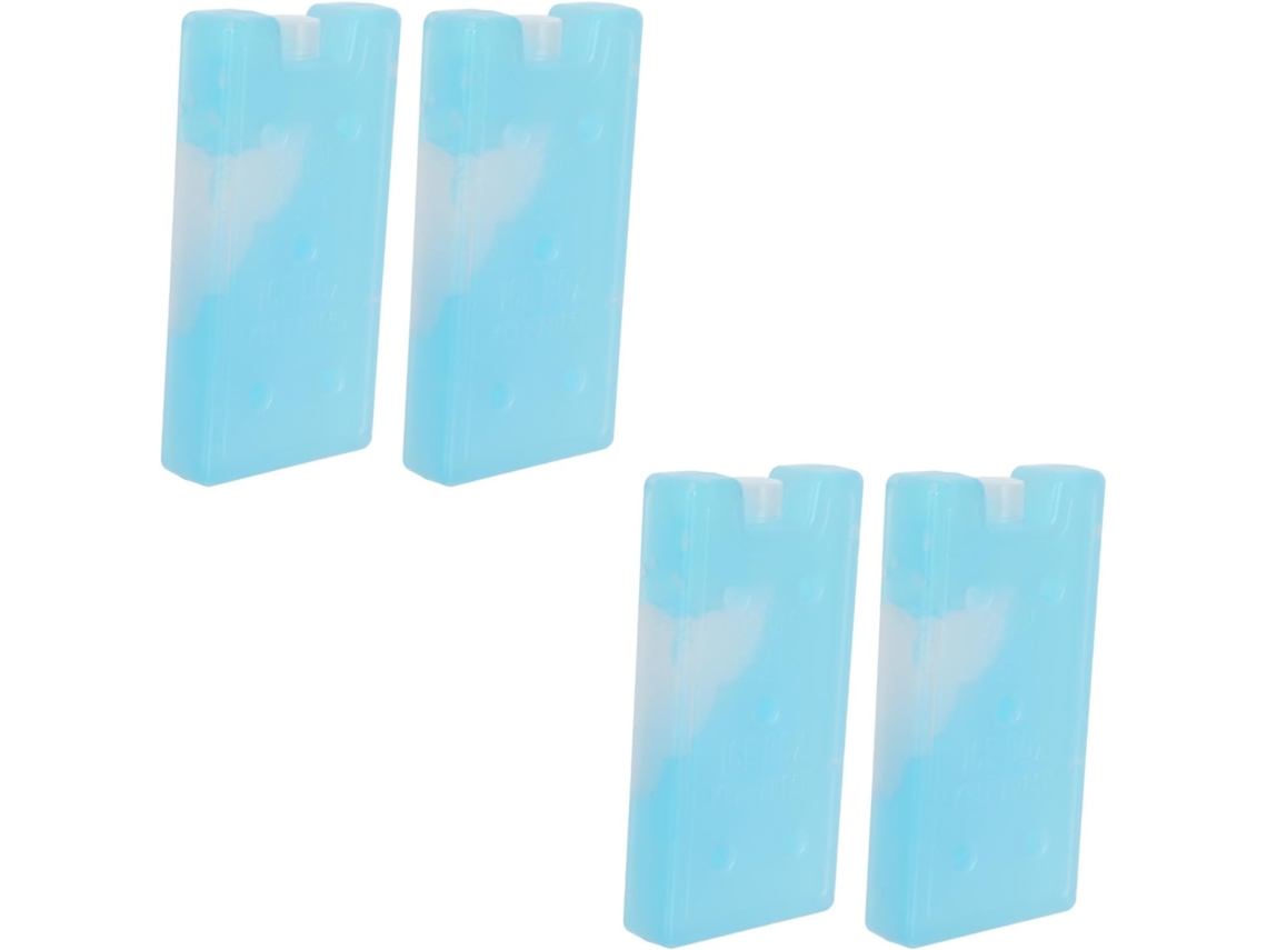 Conjunto de 4 Bolsas Térmicas para e Caixas Gelo Carro, 250ml em Material Pe, Reutilizáveis CHABERLU