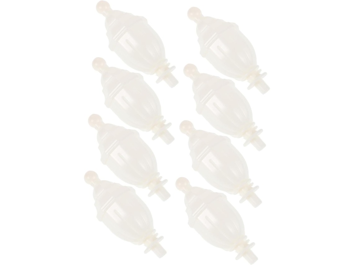 Conjunto De 8 Peças Acessórios Decorativos Brancos Para Mosquiteiro, Em Plástico, Para Instalação Em Quartos