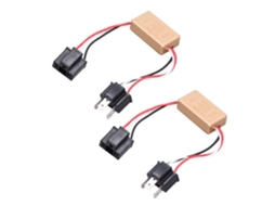Controlador De Luz Estroboscópica Para Faróis Carro, 2 Peças, Módulo De Relé Luz Estroboscópica Contínua, Ampla Faixa De