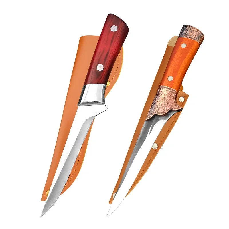 (conjunto De Duas Peças) Faca Multiuso, Faca De Cozinha, Utensílio Com Cabo De Plástico
