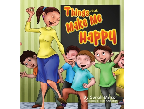 Livro Things That Make Me Happy De Sarah Mazor (inglês)