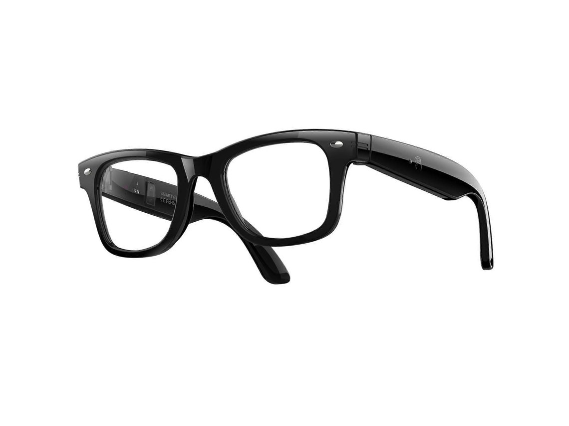 Óculos inteligentes W300, com suporte para detecção de raios ultravioleta (UV), tradução inteligente por IA e chamadas Bluetooth.