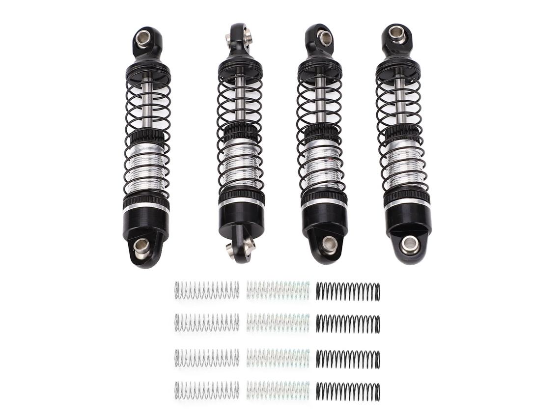 Mali amortecedor de Choque Rc Frontal Traseiro com Molas 0.55 0.65 0.75 Metal Preto Peças de Upgrade