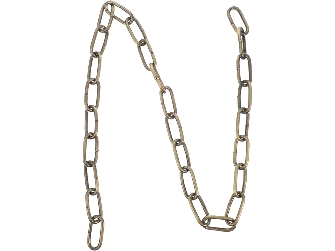 Corrente de Ferro Forjado para Lustre de Cristal, Acessório Decorativo para Pendurar, 1 Metro de Comprimento. SFUSHOS