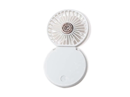 Ventilador De Mão, Portátil Para Pescoço, Dobrável, Recarregável Com Design Fof O Crianças, Meninas, Mulhere