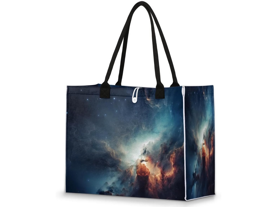 Bolsa de ombro grande TROPICALLIFE para mulheres e homens (42x17x33cm)