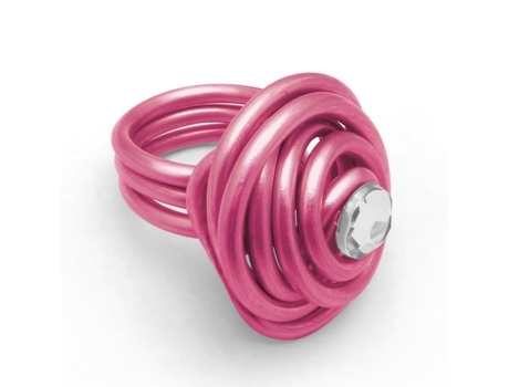 Arame de alumínio - Sementes criativas - Ø 2,5 mm - 5 metros - Rosa