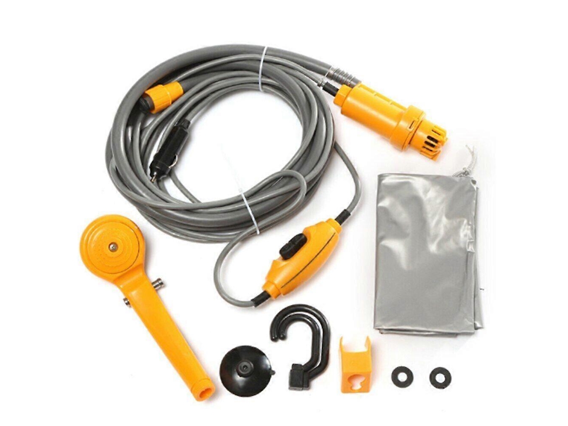 Kit De Bolsa De Água Para Chuveiro Elétrico De Acampamento 12v Para Viagem, Carro, Caminhada, Calças PENGDSJE
