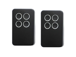 2 controles remotos multifrequência para porta de garagem, 868mhz BRILVIBERA