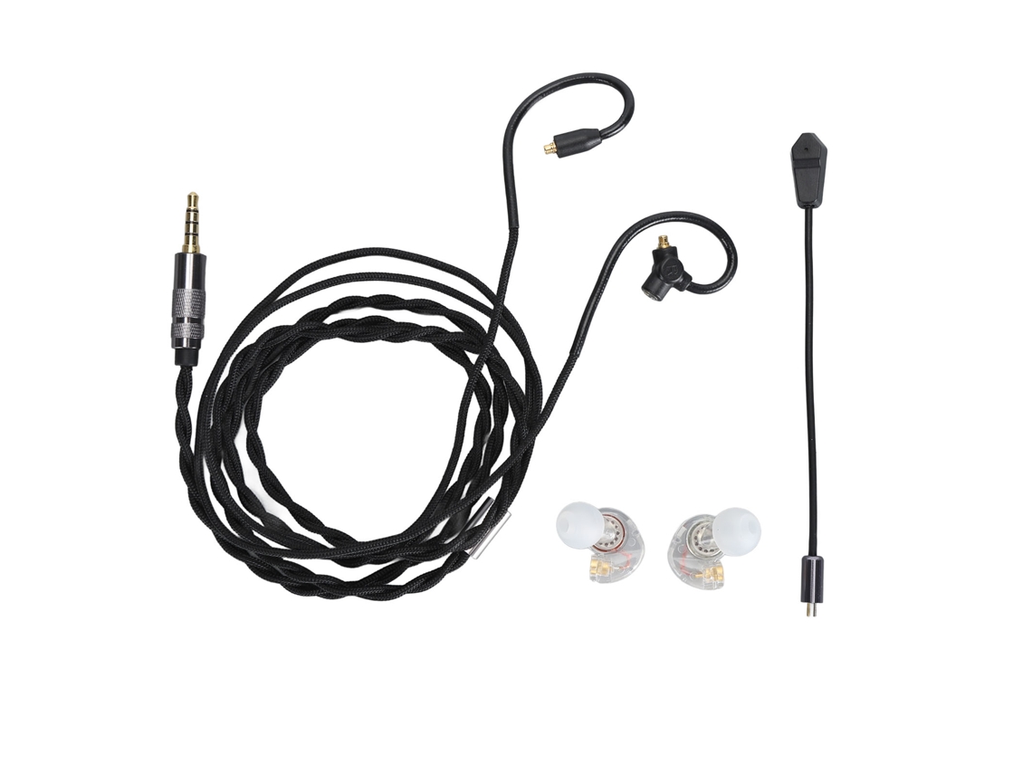 Aetheria fones de Ouvido Gaming com Microfone Desmontável Fio 3.5mm Leve para Celular Pc Branco