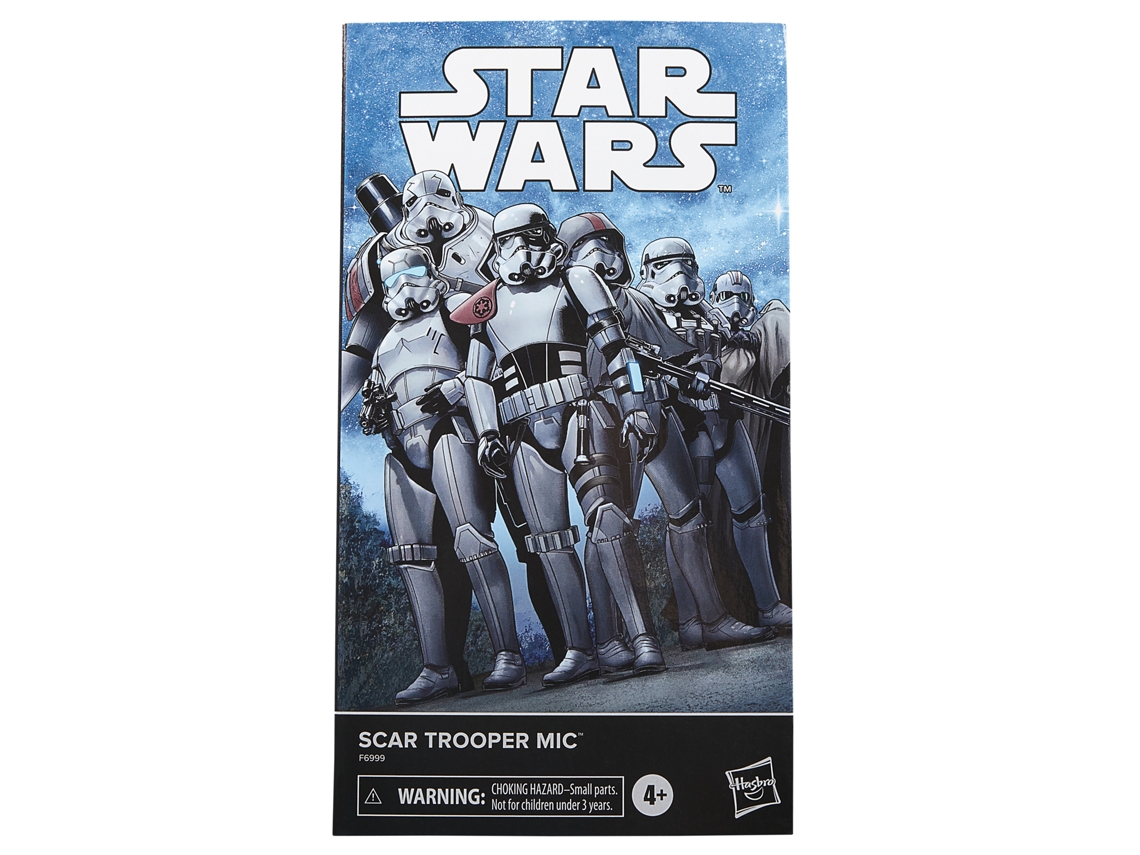 STAR WARS The Black Series Scar Trooper Mic - STAR WARS (Idade Mínima Recomendada: 4 anos)
