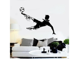Silhuetas De Jogadores De Futebol, Jogos De Equipe, Adesivos Murais Sobre O Tema Do Futebol, Decorações Murais Para Salão/câmara