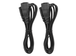 Cable Adaptador de Corrente IEC320 C14 a C7, 2500 W, 2 M para Altifalante Portátil
