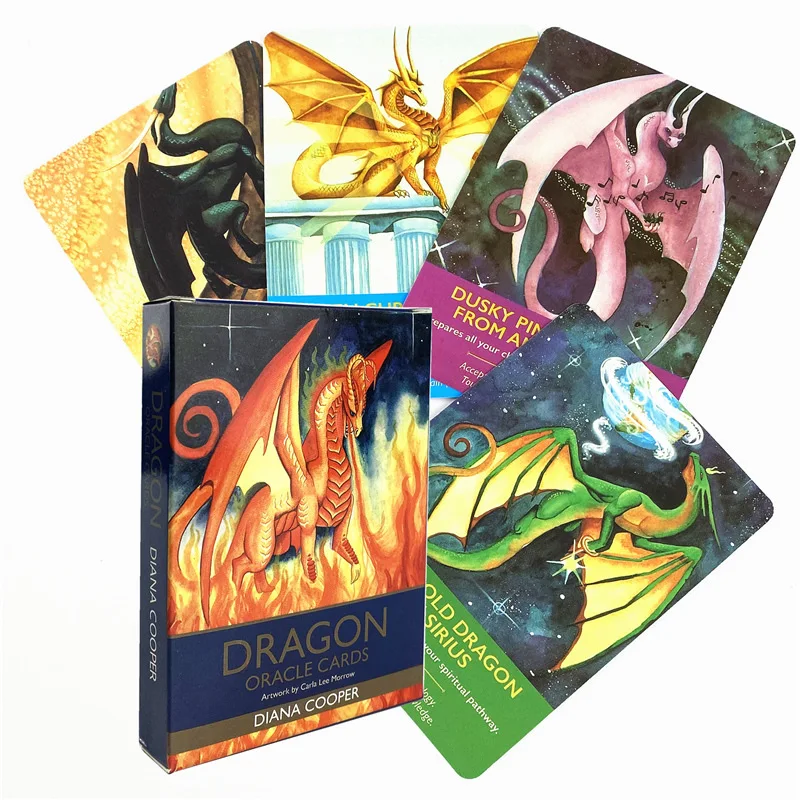 Conjunto De Cartas Oráculo Do Dragão (78 Cartas)