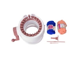 Ats máquina de Tejer Manual Diy Brinquedo Educatsivo para Crianças Fazer Bonés, Cachecóis e Suéteres À Mão