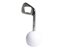 Abridor De Garrafas Cerveja Em Formato Bola Golfe, Aço Inoxidável, Criativo, Ideal Para Bar Ou Homens, Perfeito Para Uso Doméstico E Em Festas, Prata