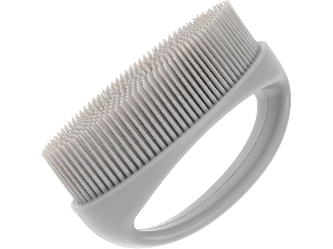 Escova De Banho Manual Esfoliante Silicone Macia Beaupretty Para Massagem E Limpeza Corporal, Escova Portátil Para Todos