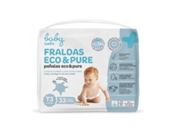 Fraldas Eco & Pure T3 BABY WELLS