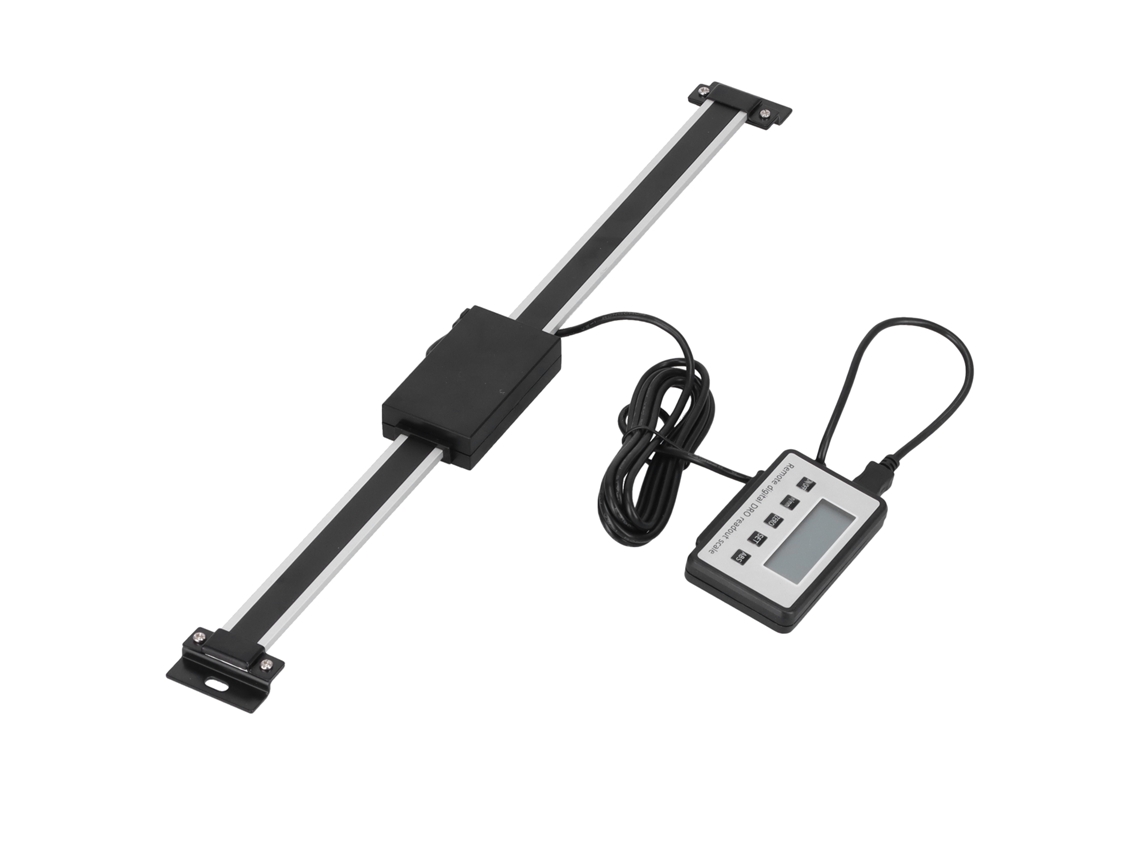 Laxiscreed Régua De Medição Digital Linear Com Medidas Em Métrico E Imperial Para Tornos
