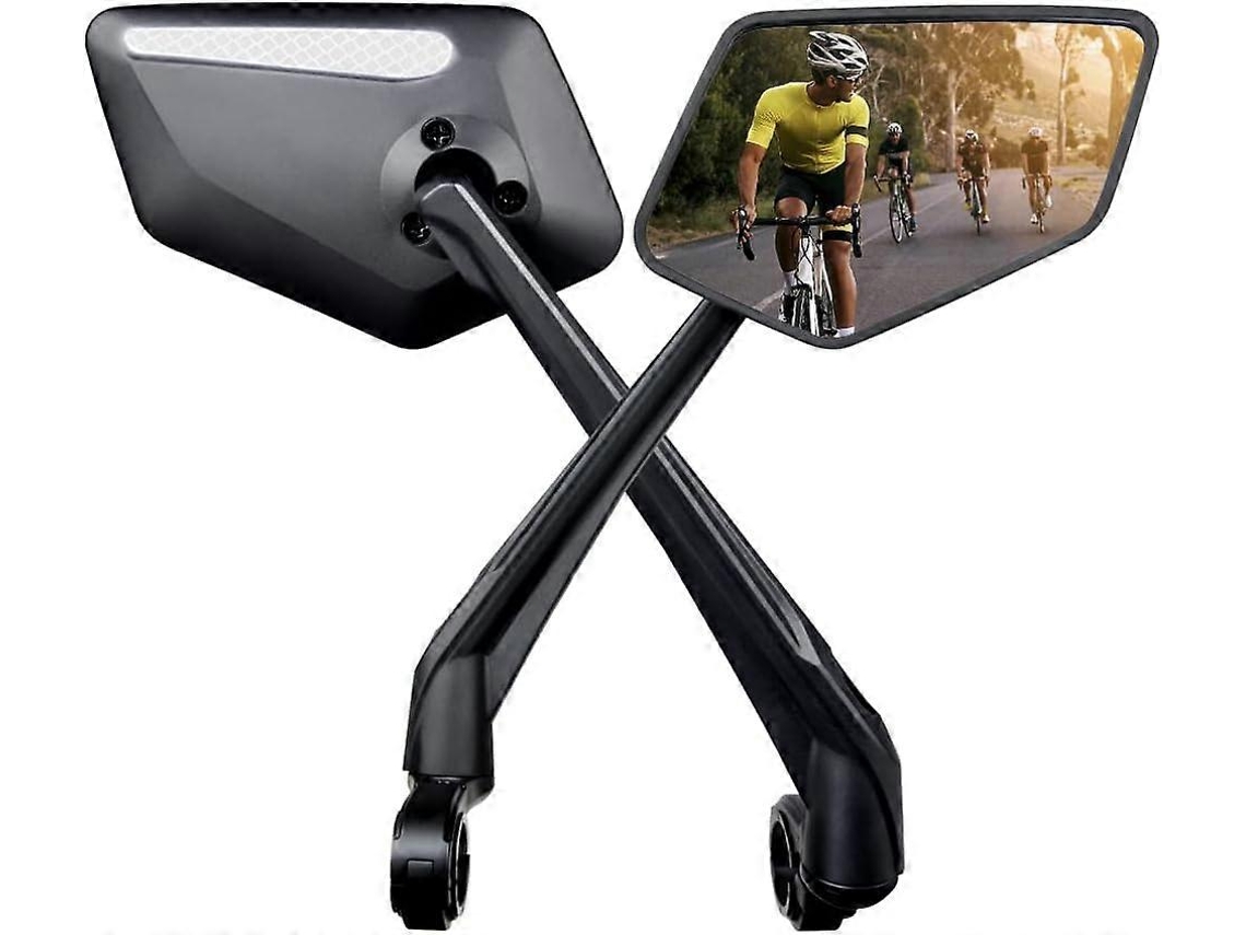 Omni-espejo Retrovisor Para Bicicleta, Accesorio De Seguridad Con Brazo Extendido, Antivibraciones Y Rotación Antichoque