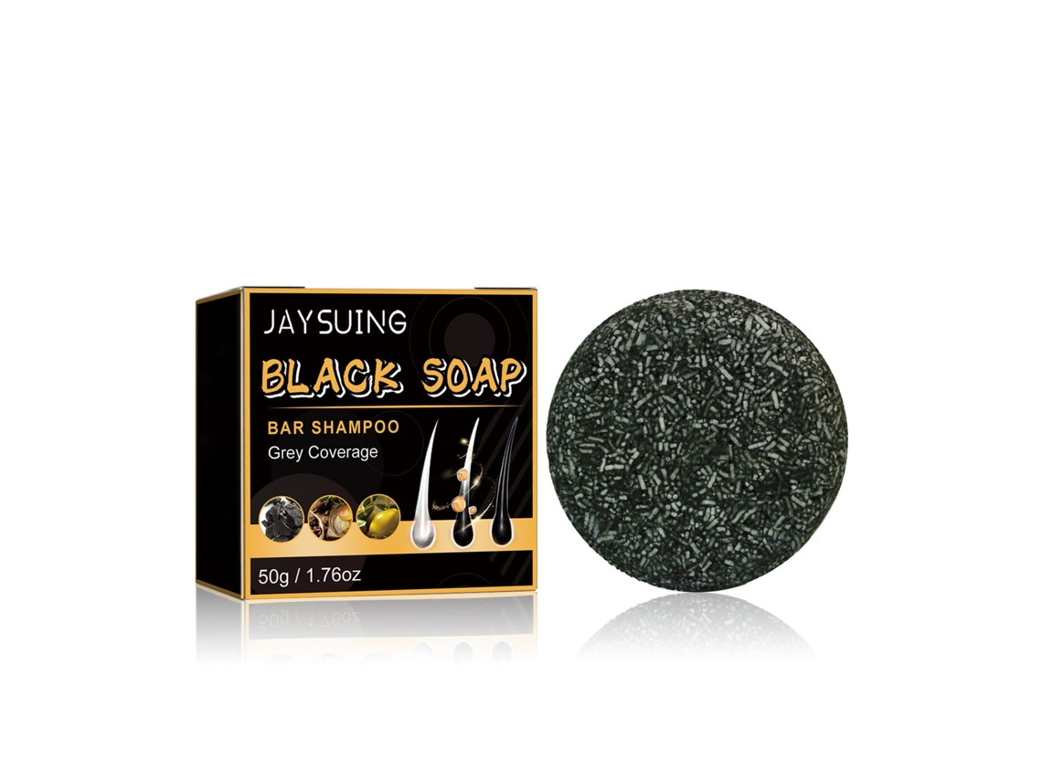 Sabonete Jaysuing para Cabelo Negro Espesso