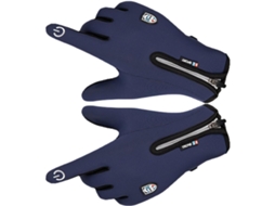Luvas Gamer Com Dedos, Para Jogos De Inverno, Com Zíper E Compatíveis Telas Sensíveis Ao Toque Possuem Forro De Flanela