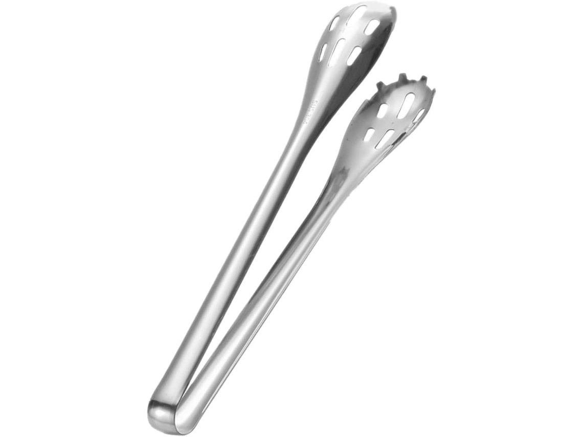 Pinça De Aço Inoxidável Ukcoco Para Alimentos, Pinça De Cozinha Reutilizável Para Churrasco E Grelhados, Fácil De Servir