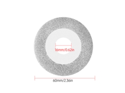 Lâmina De Serra 60mm Para Corte De Ferro, Aço, Esmalte E Resina – Disco De 2.5 Polegadas