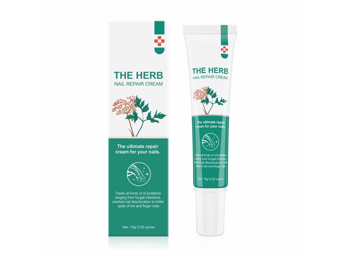 Creme para unhas Rebe-Nail: remove onicomicose e nutre as unhas. Bálsamo herbal para unhas quebradiças e descamadas.