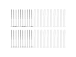 Kit 20 Parafusos De Expansão Para Fixação De Móveis